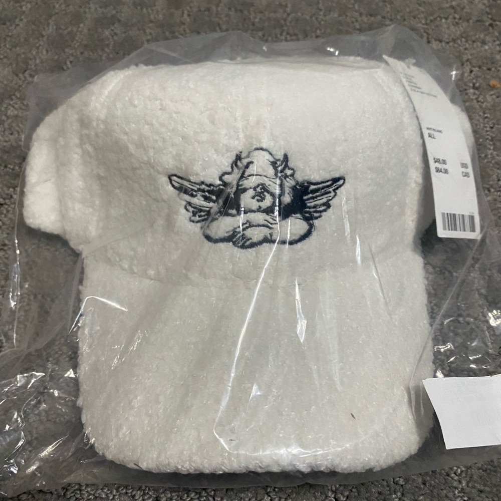 Boys Lie Sherpa Baseball Hat NWT - White - Picture 4 of 6